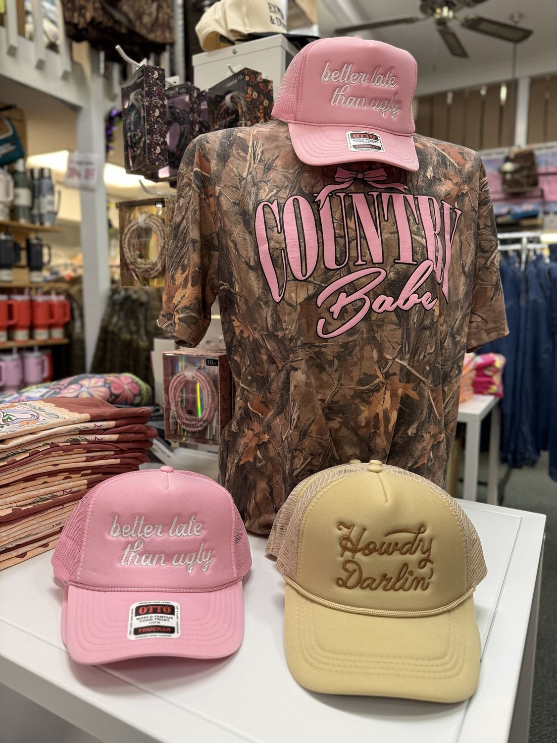 Country Babe S/S Tee Camo