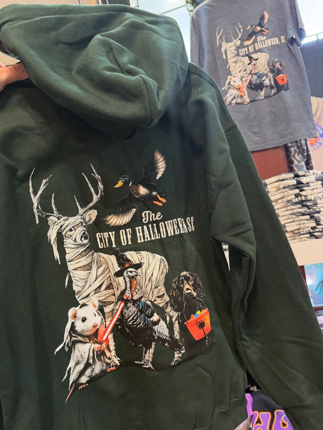  Halloween Wildlife Hoodie