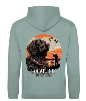Youth Brushwood Hoodie Boykin Dream Dusty Green