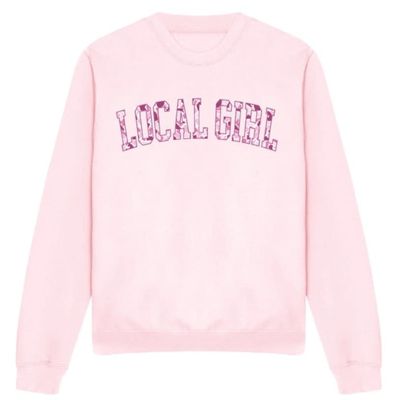 LG LCF Pink Arch Crew Baby Pink
