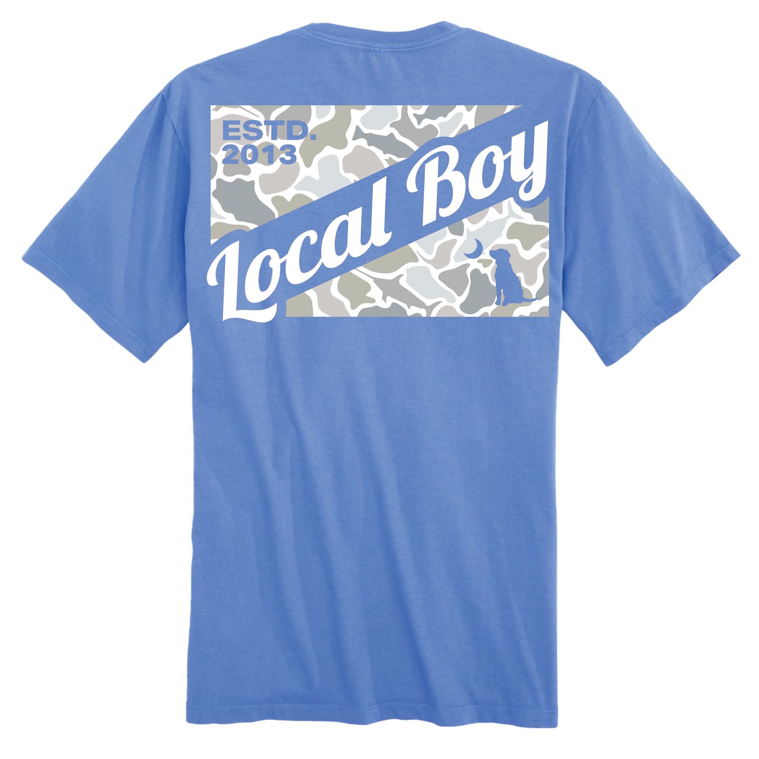 Camo Flag Saltwater SS Marina Tee