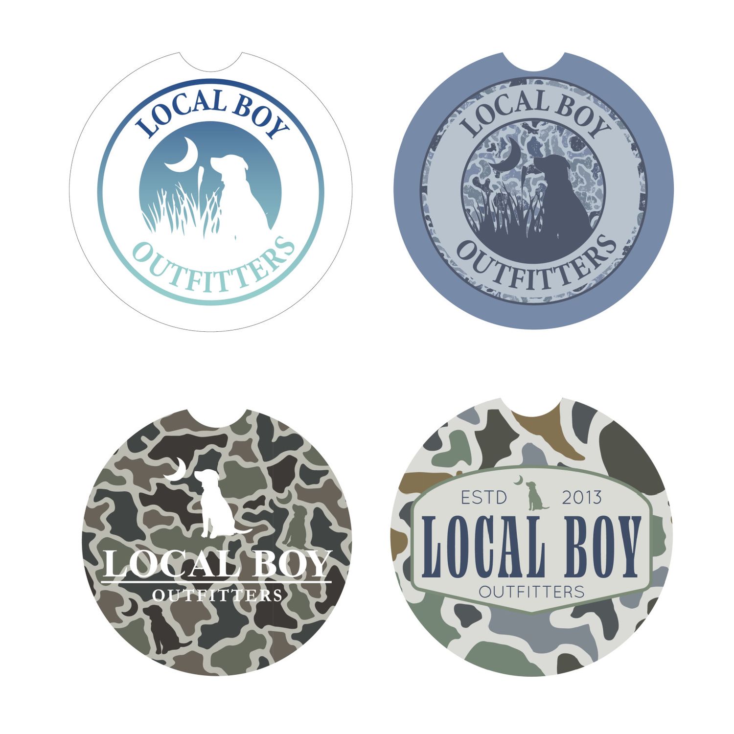 Local Boy Car Coaster