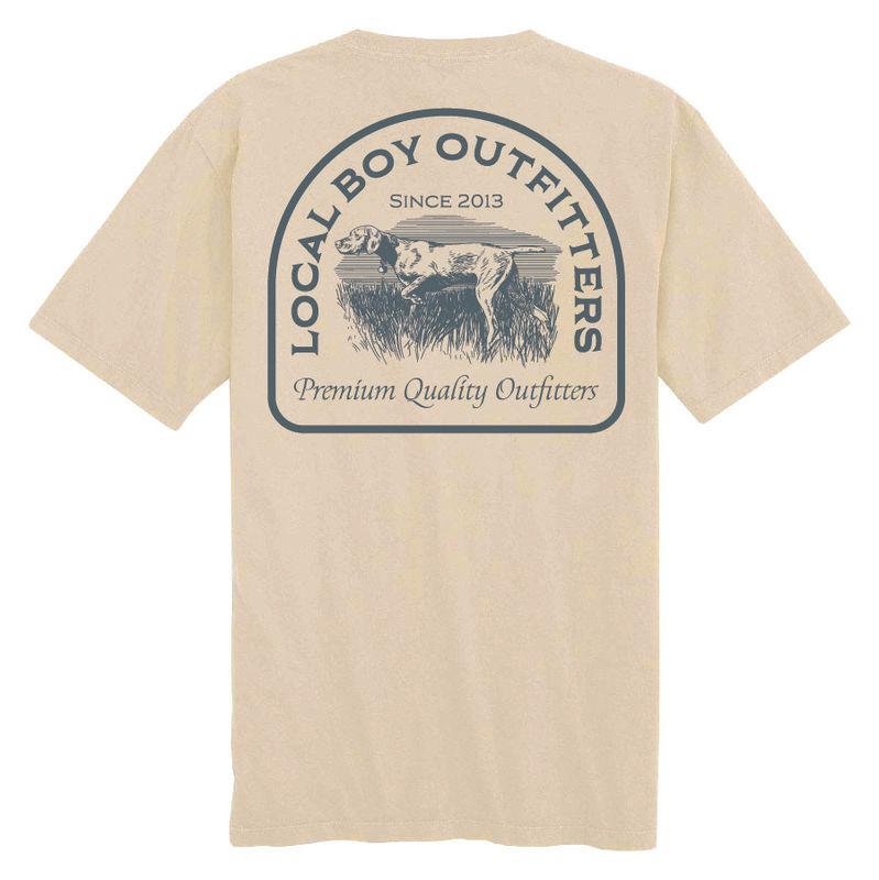 Toddler Vintage Pointer Latte SS Tee