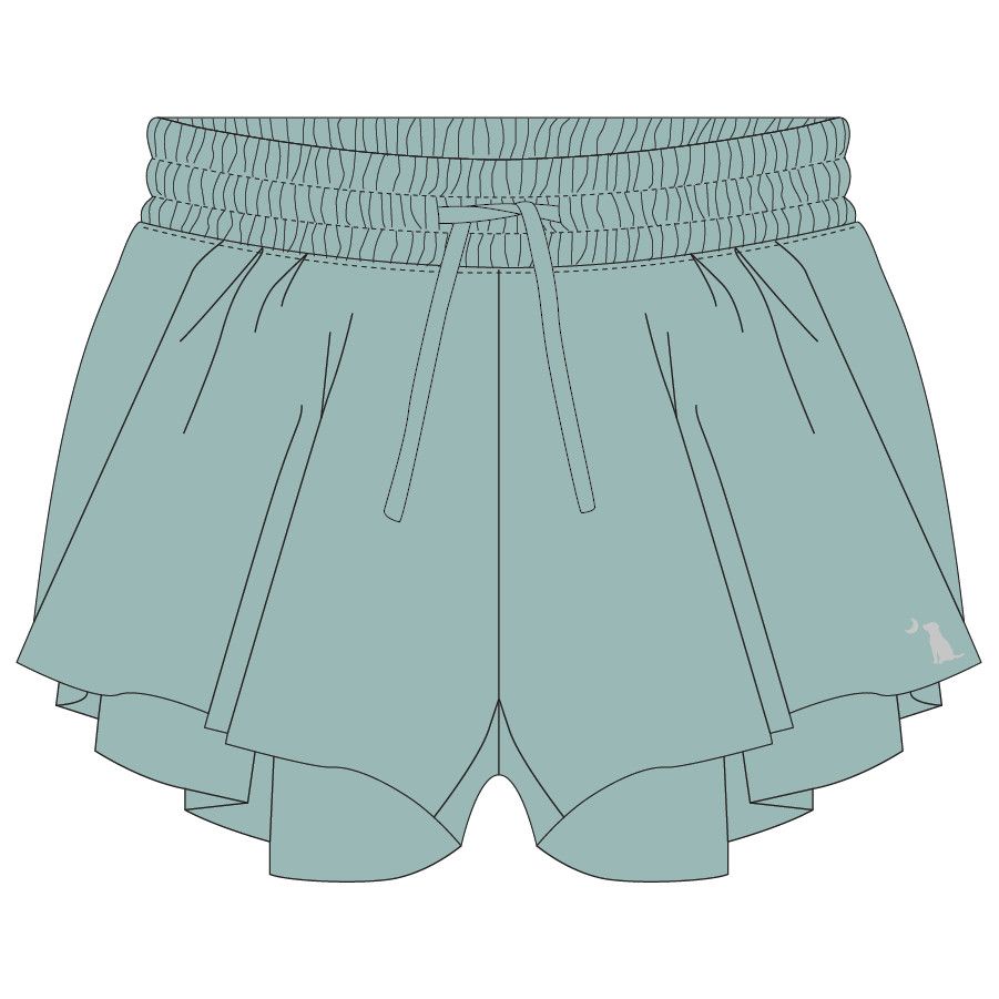 Youth LG Jade Petal Shorts