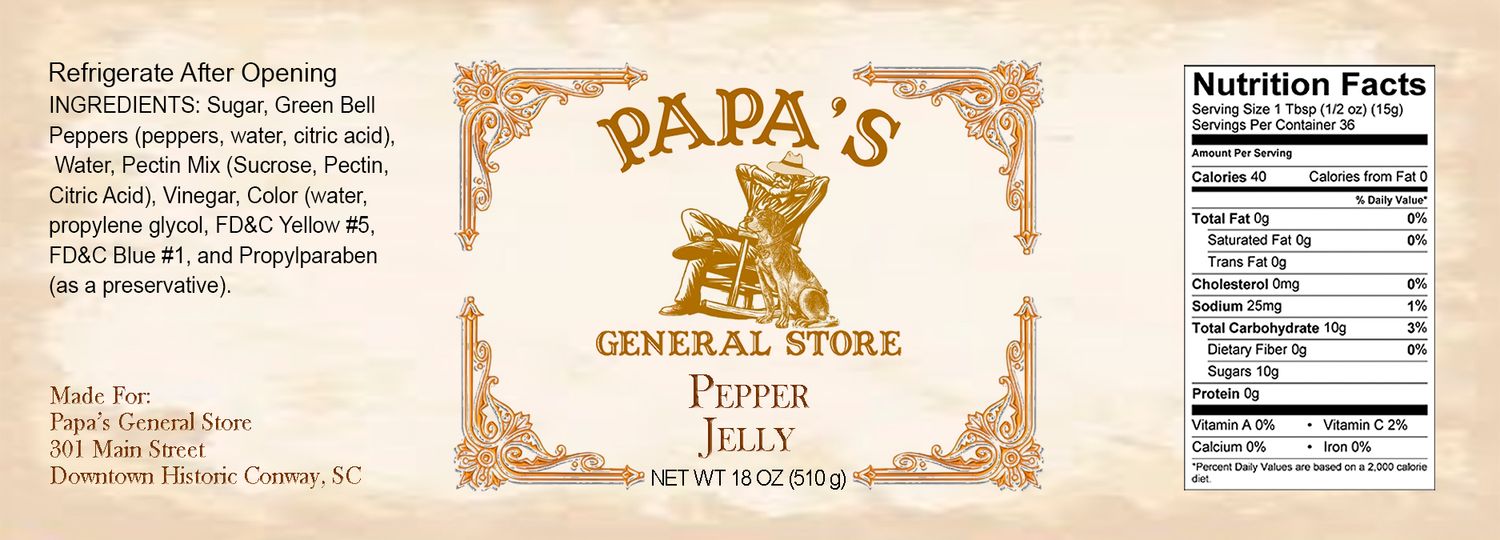 DVine Foods Mild Pepper Jelly