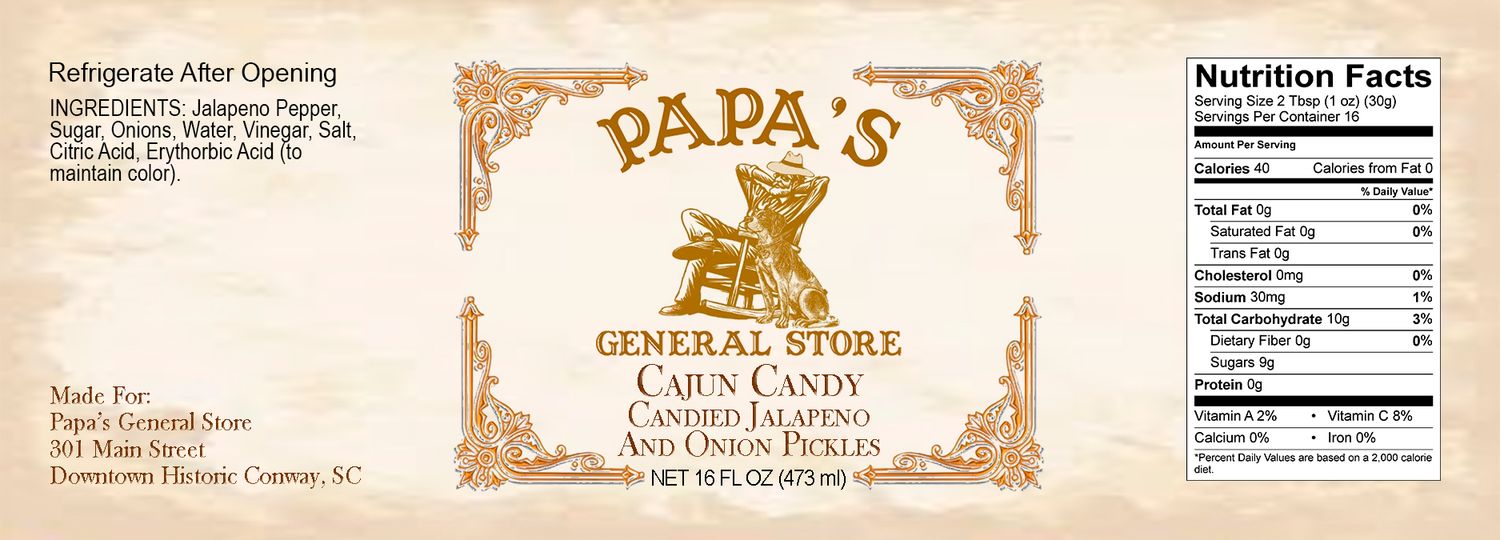 DVine Foods Cajun Candy Pickles