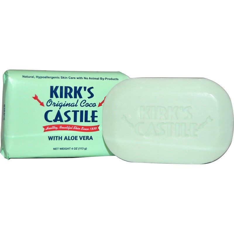 Kirk's Original Coco Castile with Aloe Vera Bar Soap 4 oz (113 g)