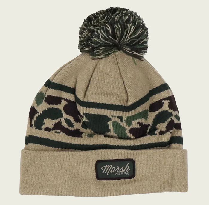 Marsh Wear Mallard Beanie Camo Khaki