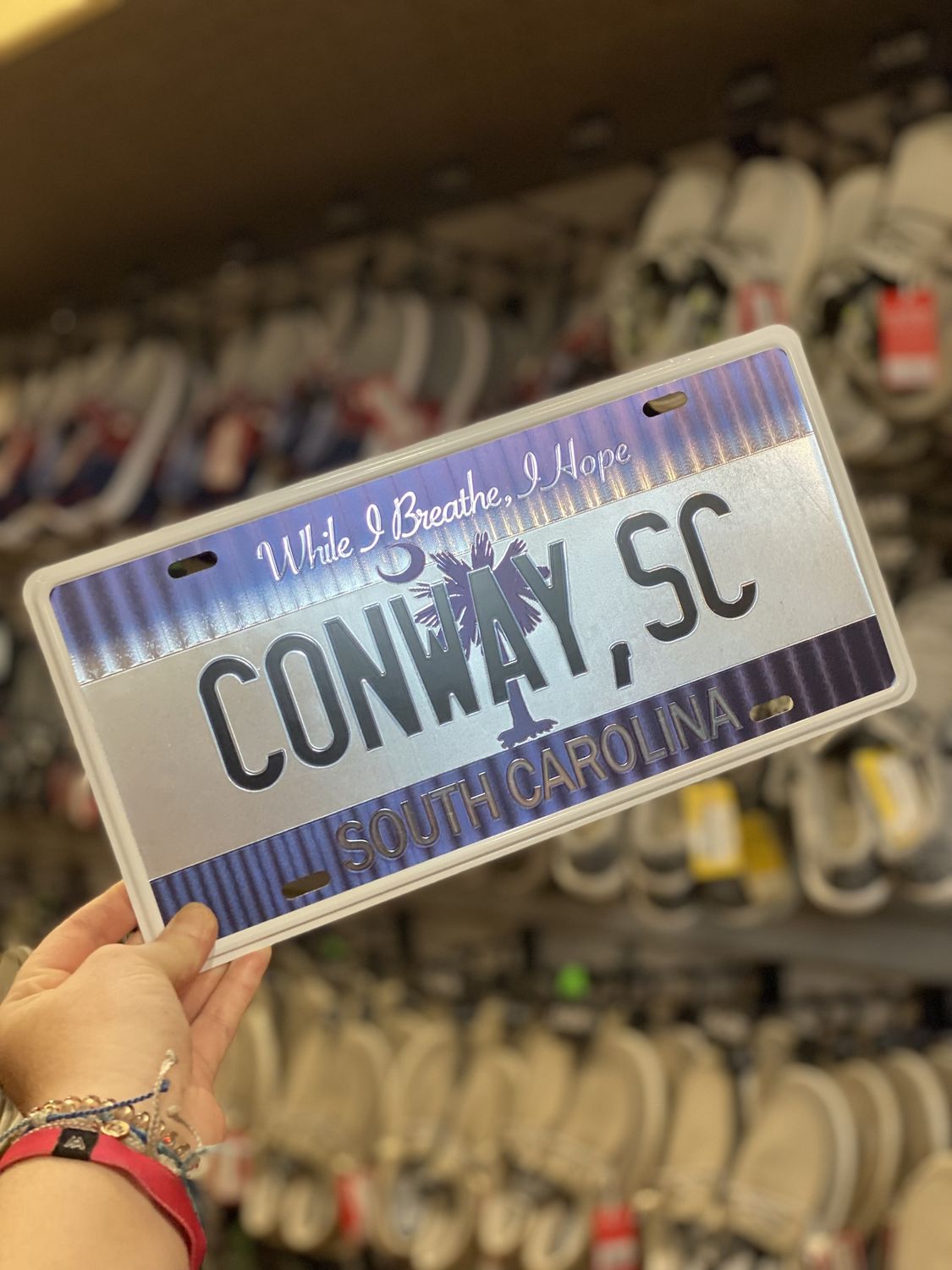 Conway License Plate