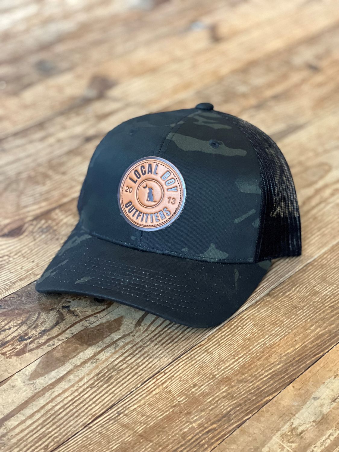 Local Boy Shotgun Shell Patch Hat Multicam/Black