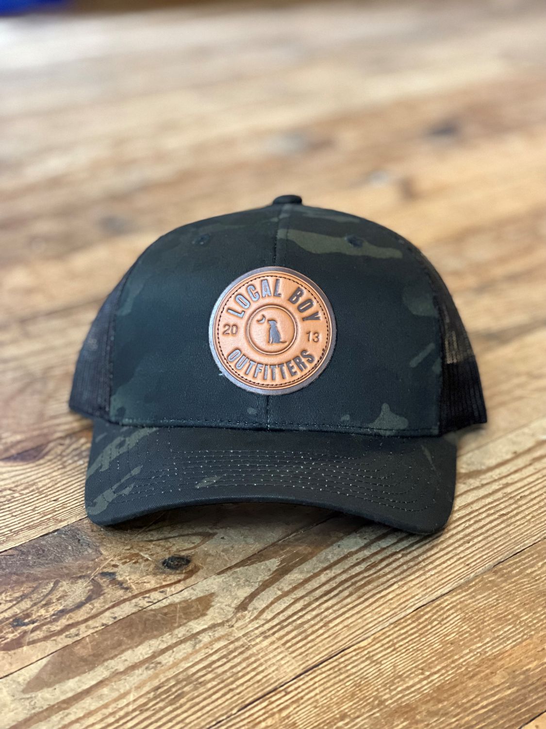 Local Boy Shotgun Shell Patch Hat Multicam/Black