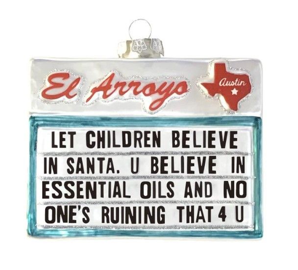 Believe in Santa Ornament