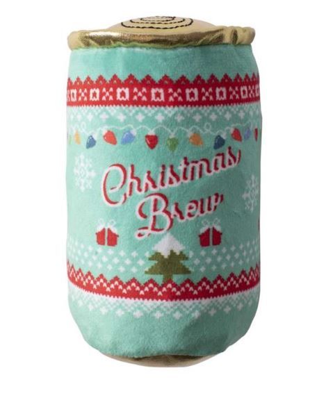 Christmas Brew Plush Dog Toy