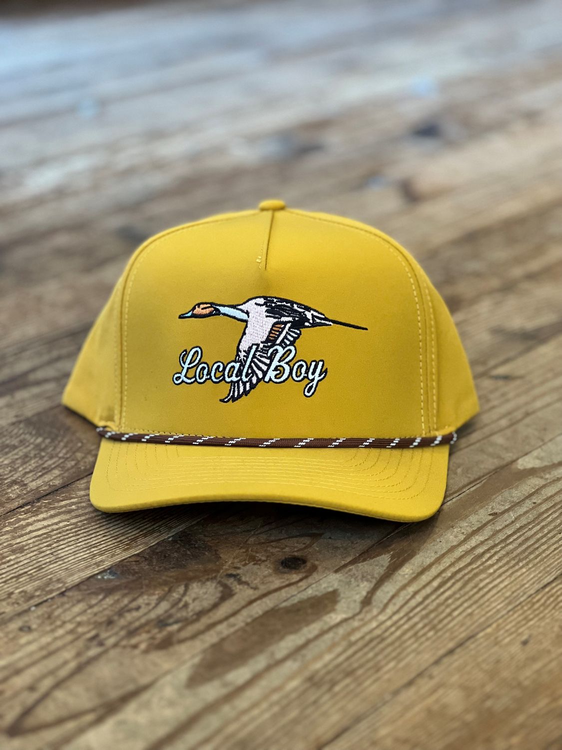 Local Boy Pintail Rope Hat Clay