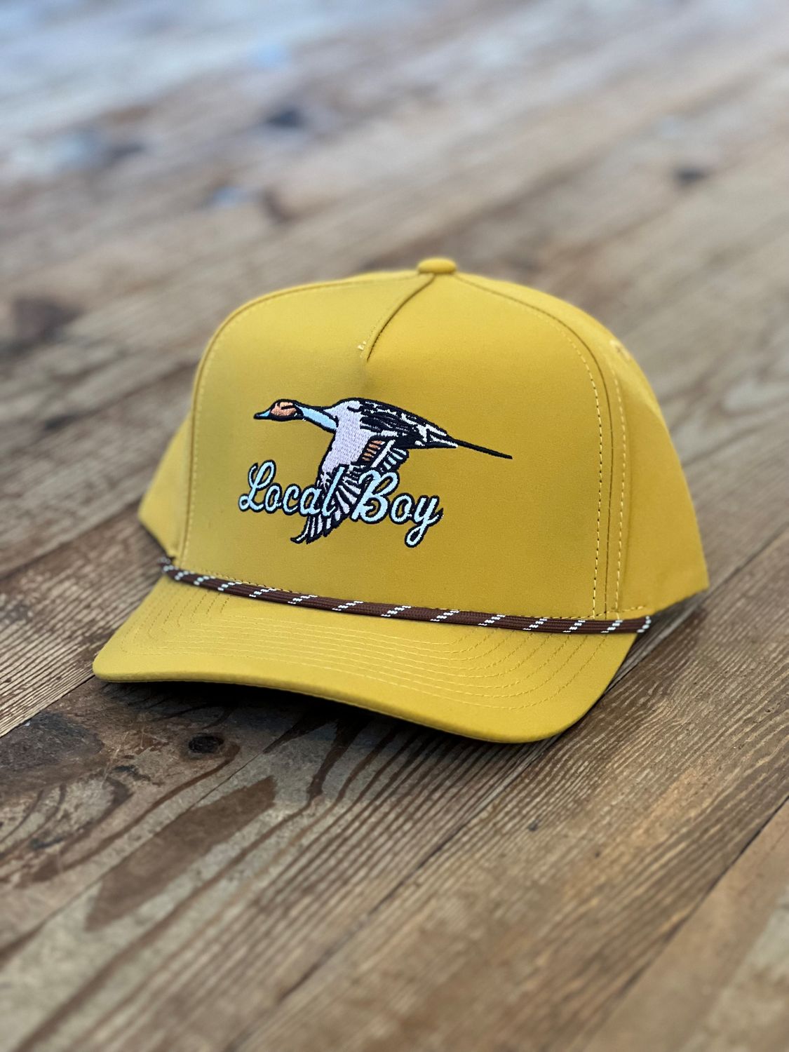 Local Boy Pintail Rope Hat Clay