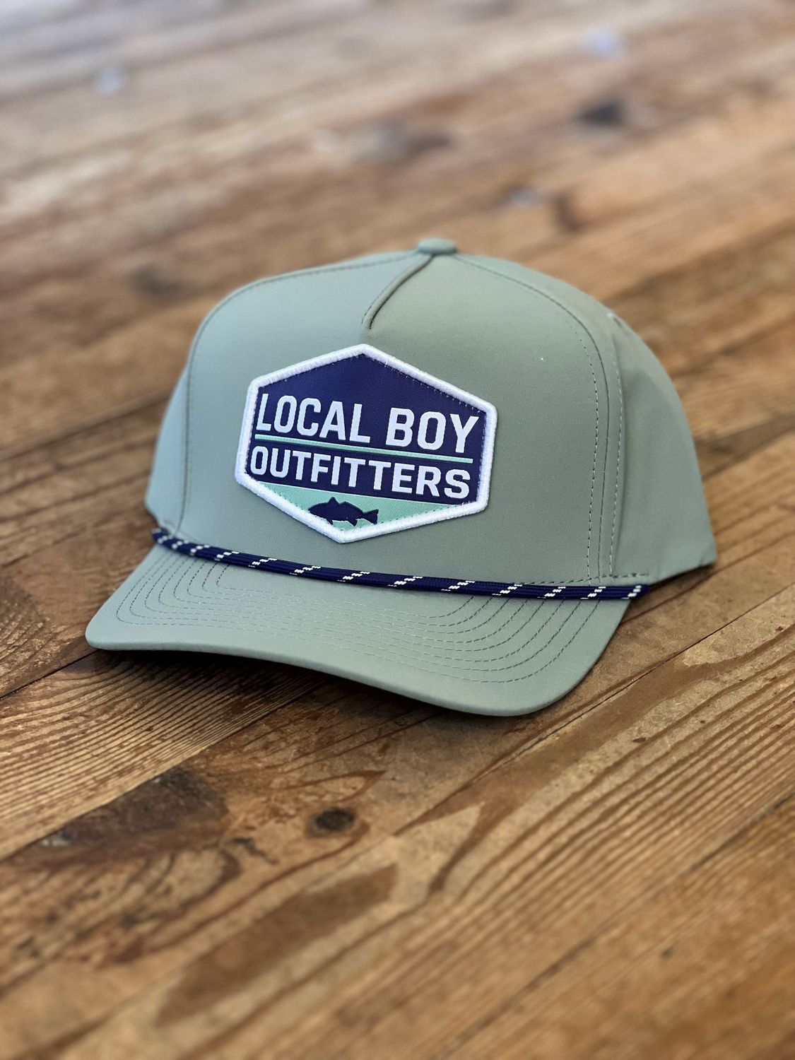 Local Boy 2 Tone Rope Hat Loden
