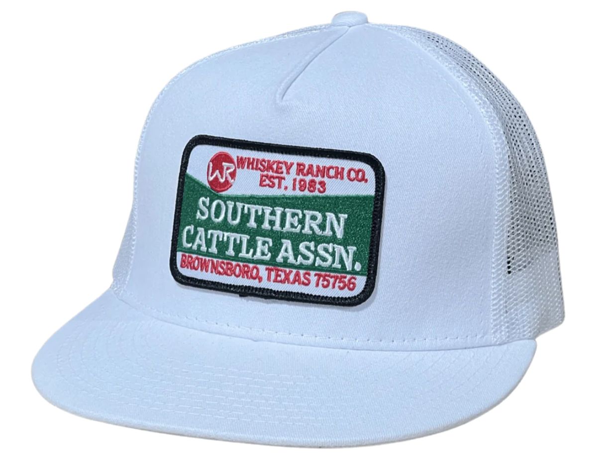 WB Icy White Cattle ASSN. Hat