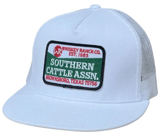 WB Icy White Cattle ASSN. Hat