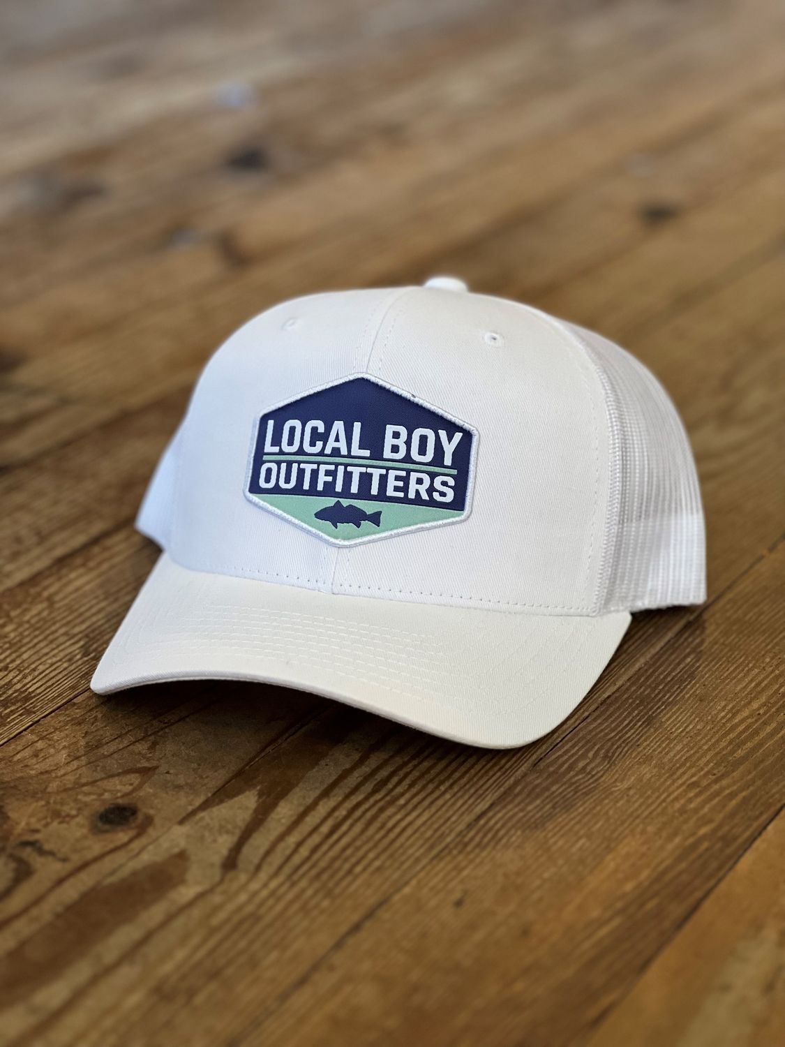 Local Boy 2 Tone White Hat