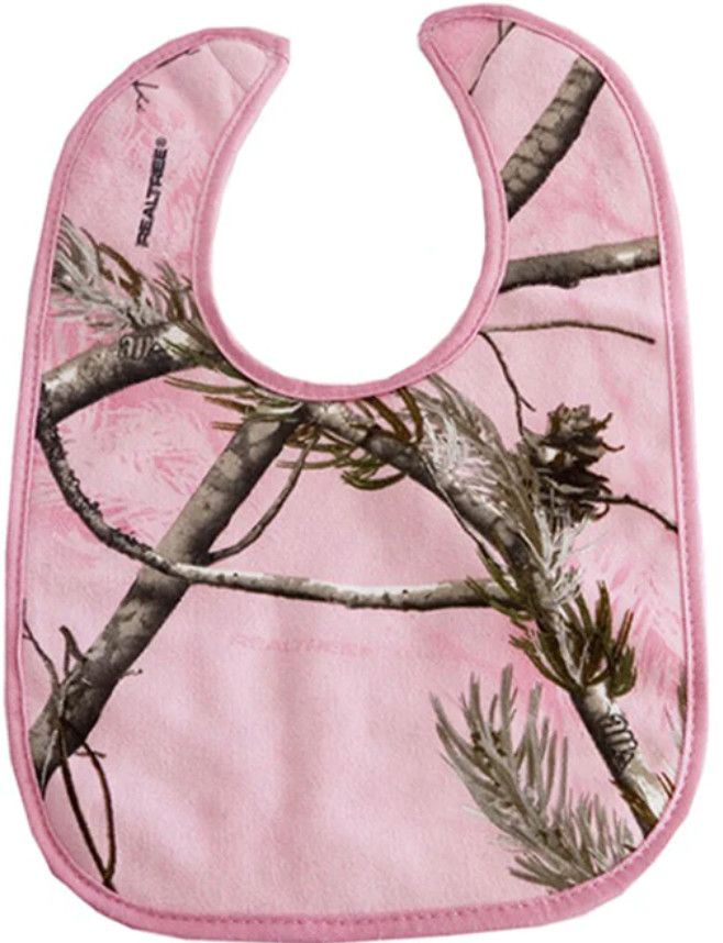 Realtree Pink Baby Bib