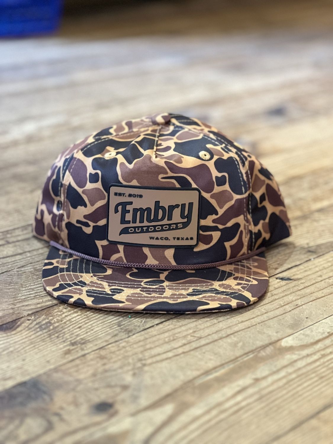 Duck Camo Rope Retro Hat