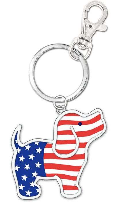 Puppie Love USA Pup Key Ring