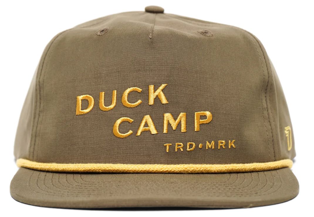 Duck Camp Trademark Hat Military Green