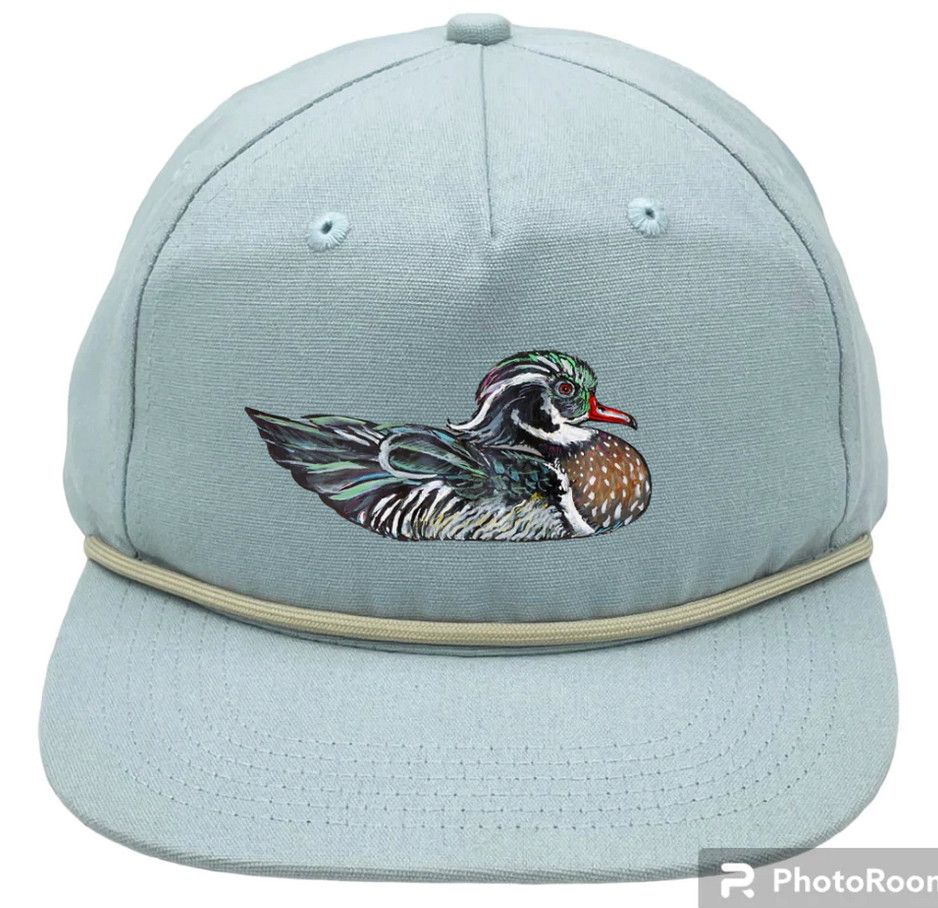 AIX Wood Duck Light Blue Rope Hat