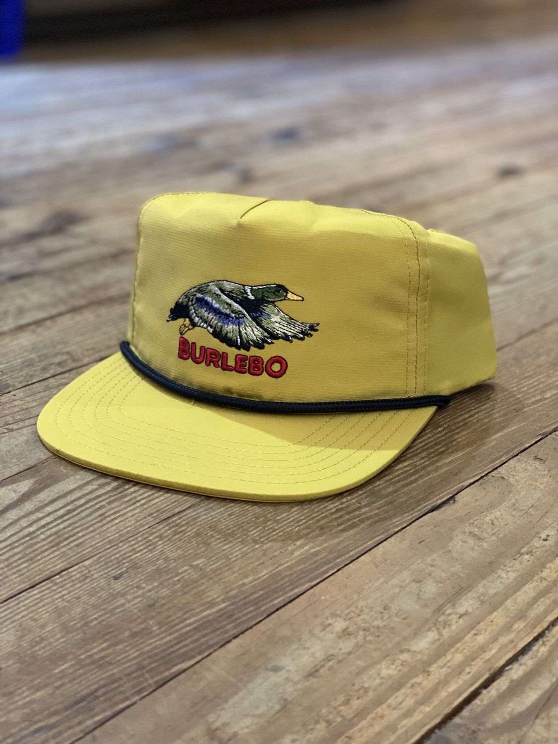 Burlebo Flying Mallard Cap Mustard