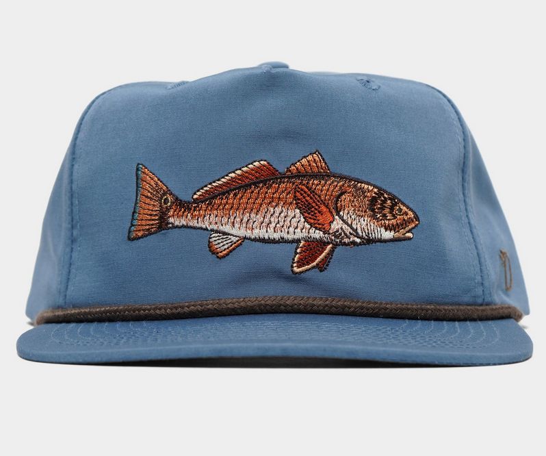 Duck Camp Redfish Hat Coastal Blue