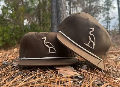 DM Heron Embroidered Roux Rope Hat