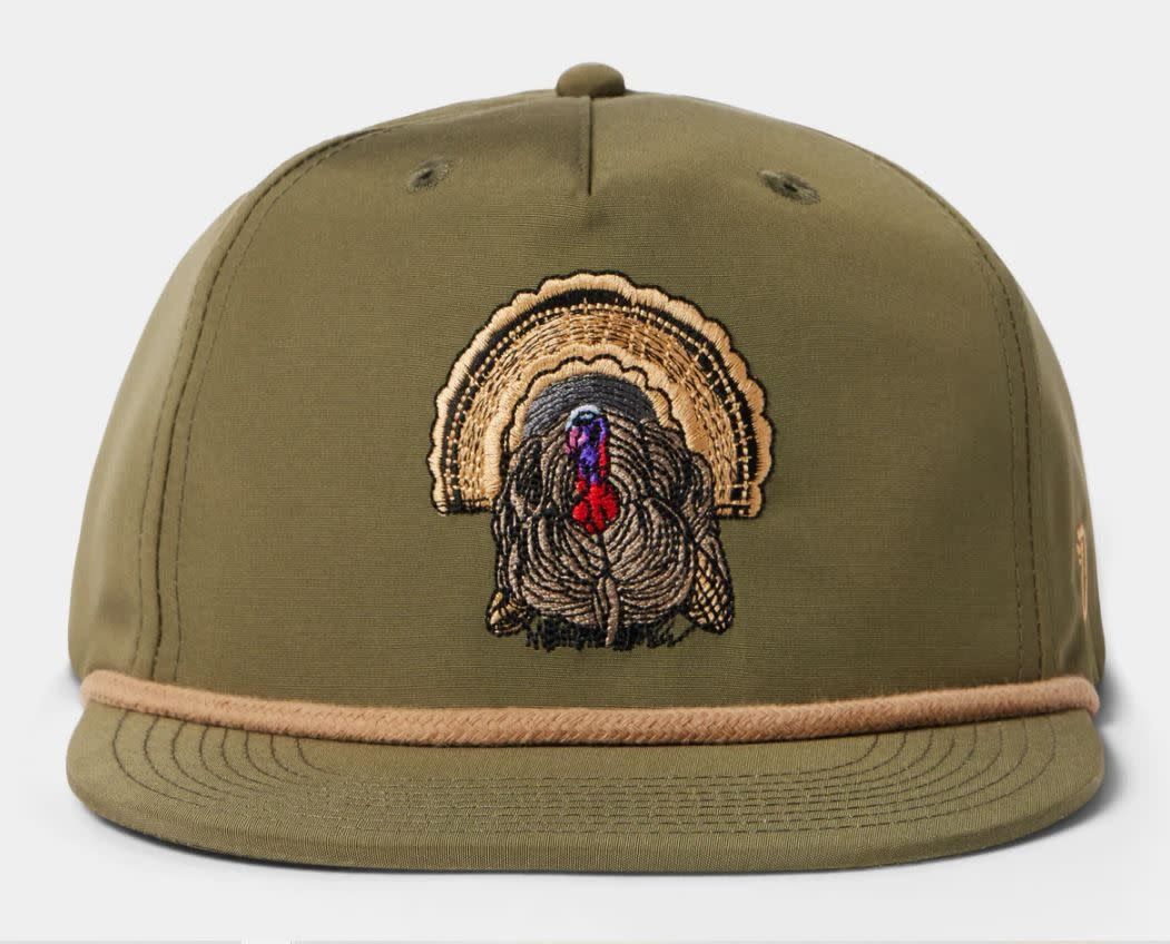 Duck Camp Turkey Olive Rope Hat