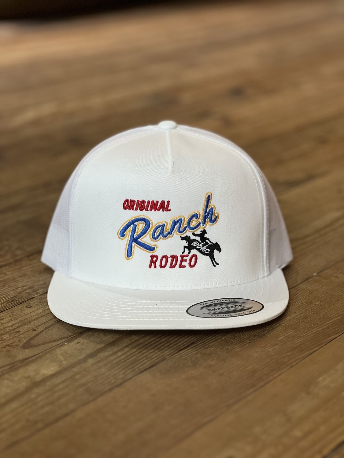 WB Ranch Rodeo Trucker White