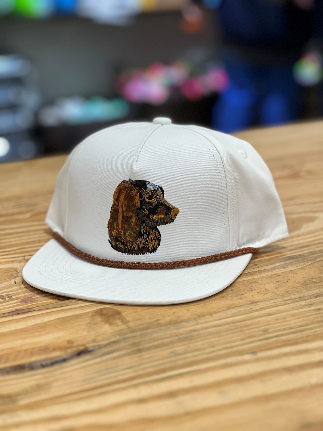 Papa's Boykin Cream Rope Hat