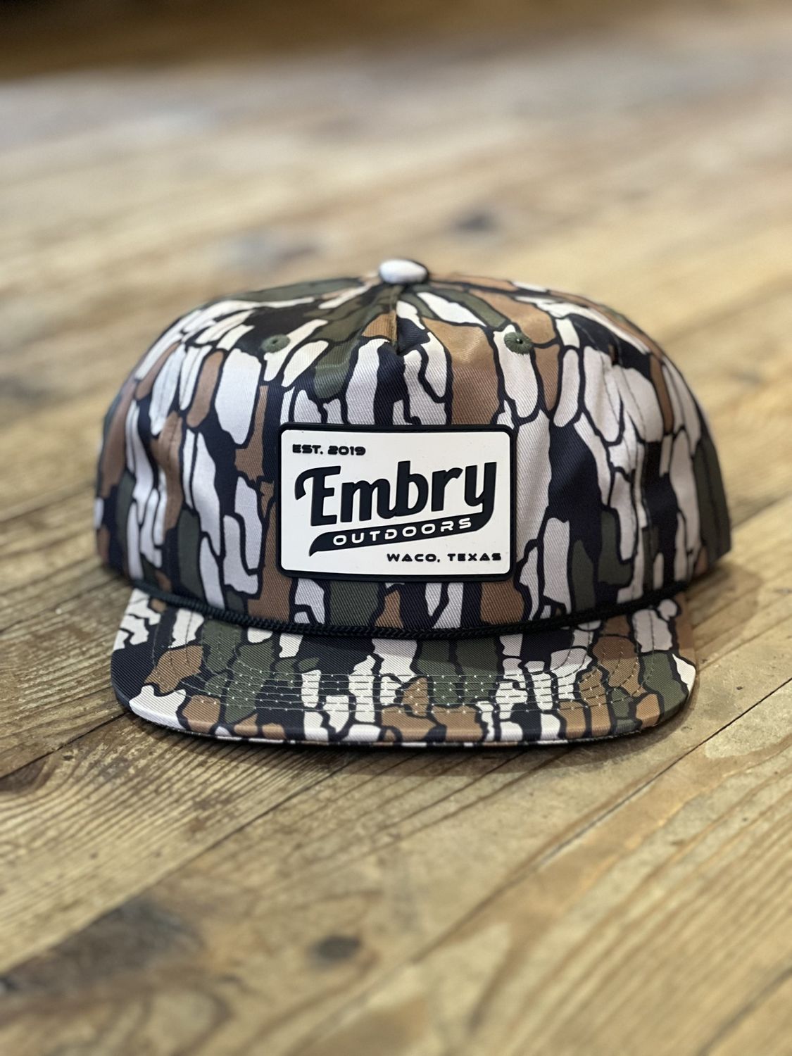 Timber Camo Rope Retro Hat