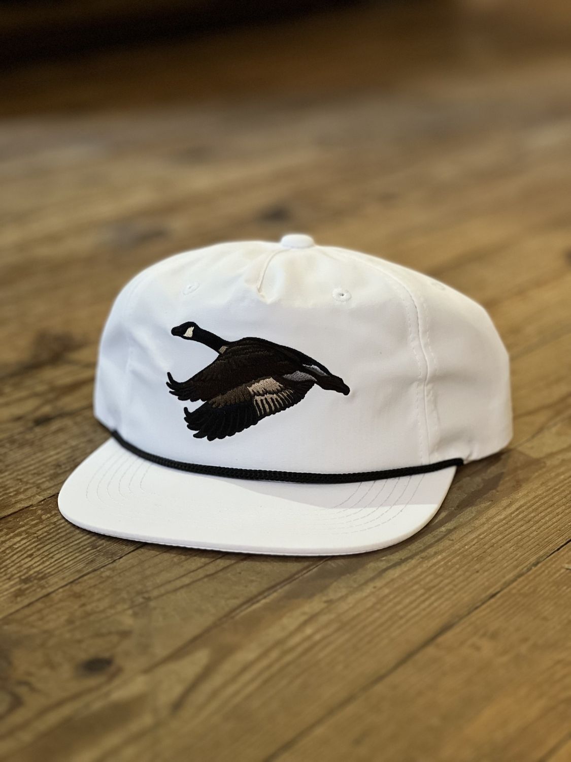 White Honker Rope Hat