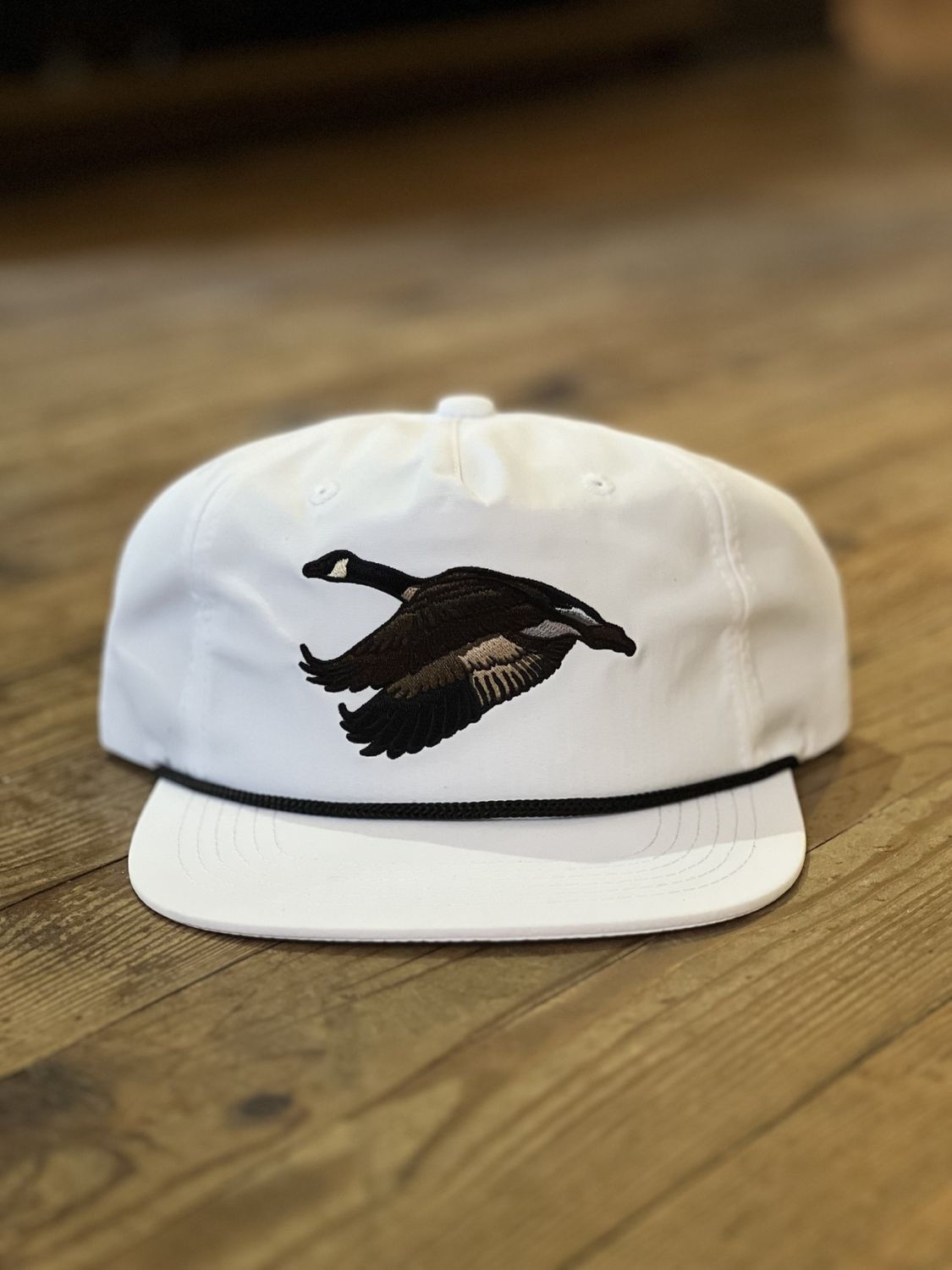 White Honker Rope Hat