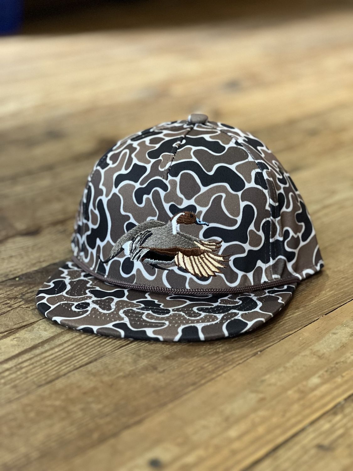 AIX Pintail Brown Old School Full Rope Hat