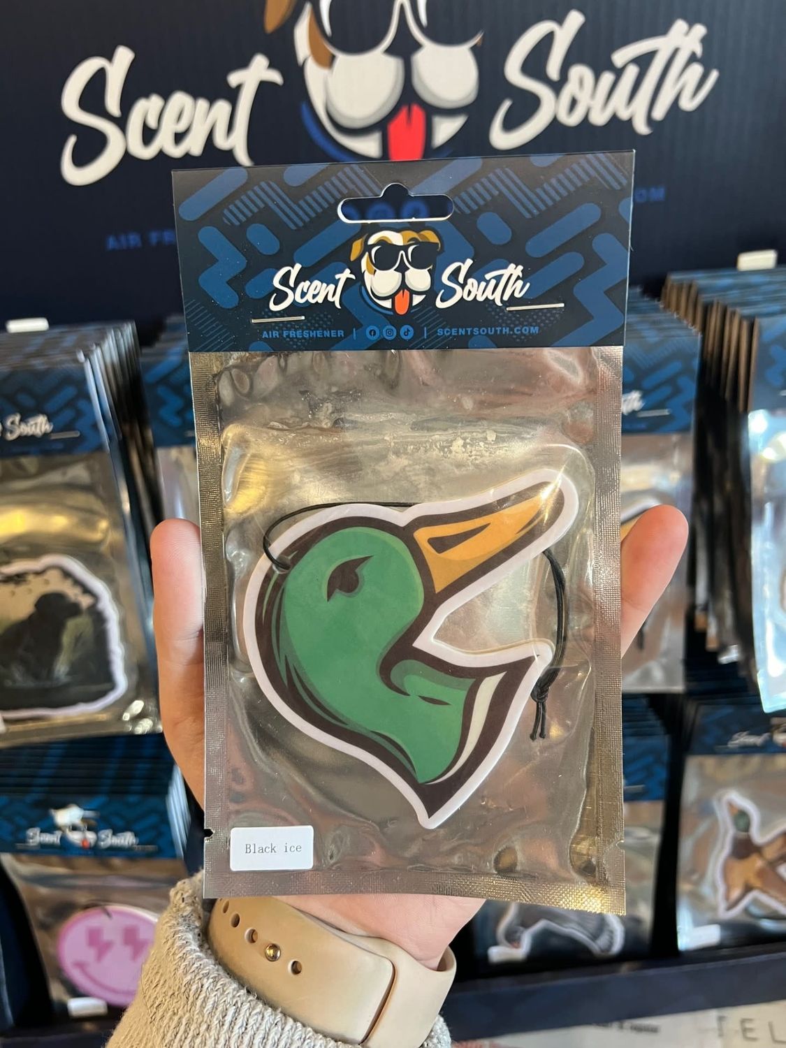 Duck Head - Black Ice Air Freshener