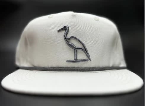 DM Heron Embroidered Salt Rope Hat