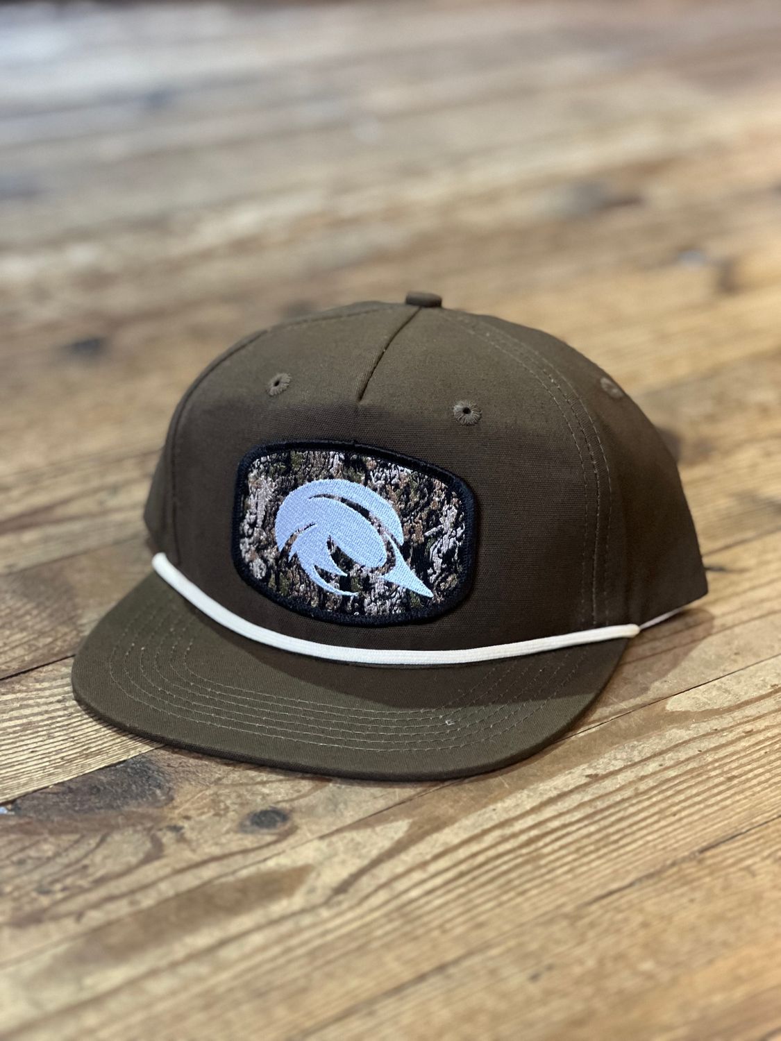 AIX Logo Patch Brown Rope Hat