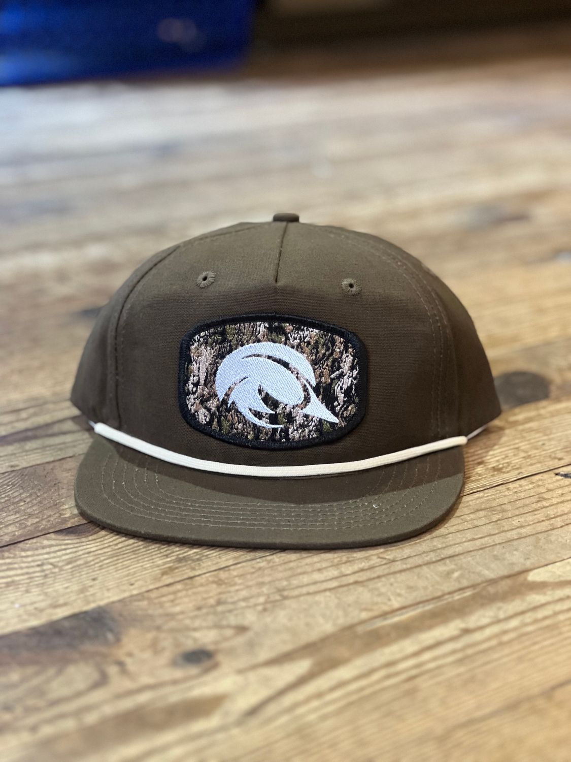 AIX Logo Patch Brown Rope Hat