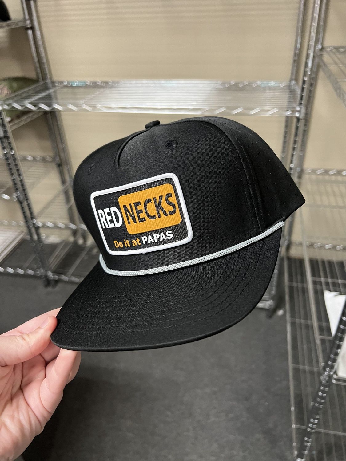 PGS Redneck Patch Hat Black