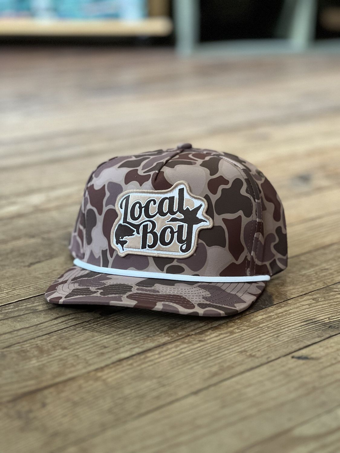 Local Boy Open Season HC Rope Hat Brown Localflage