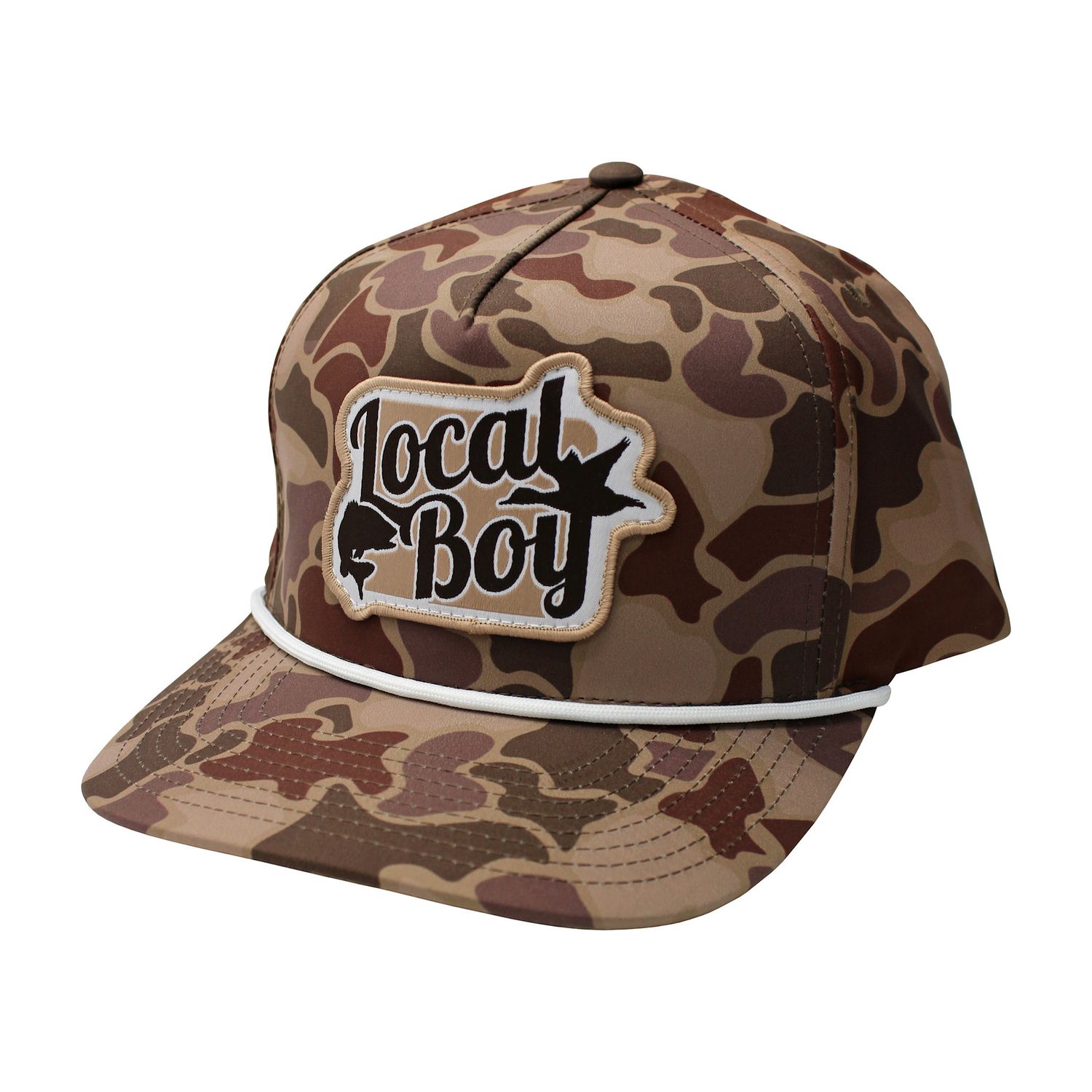 Local Boy Open Season HC Rope Hat Brown Localflage