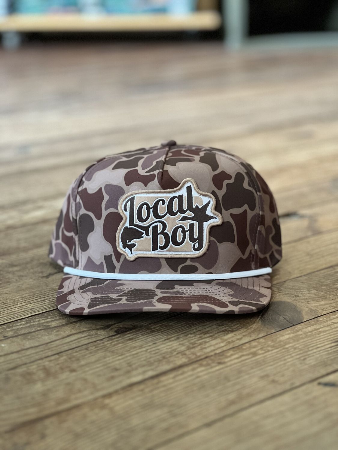 Local Boy Open Season HC Rope Hat Brown Localflage