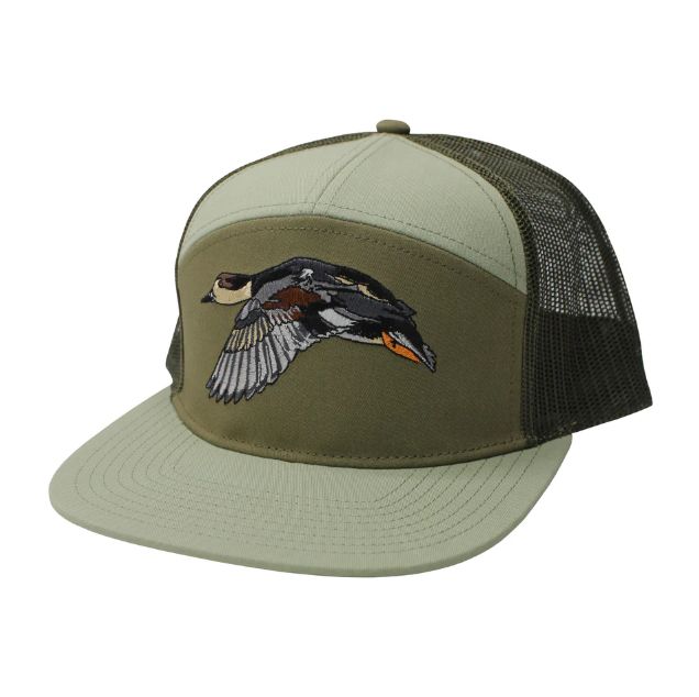 Local Boy Gadwall 7 Panel Hat Light Sage/Sage