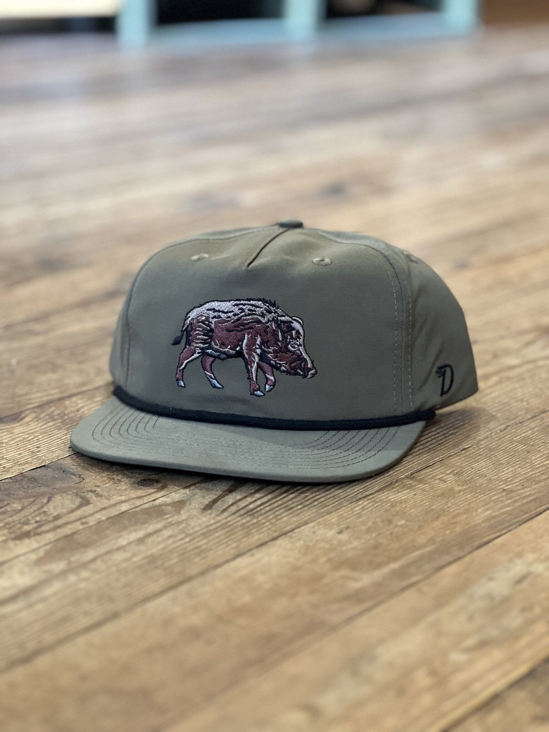 Duck Camp Hog Hat Military Green