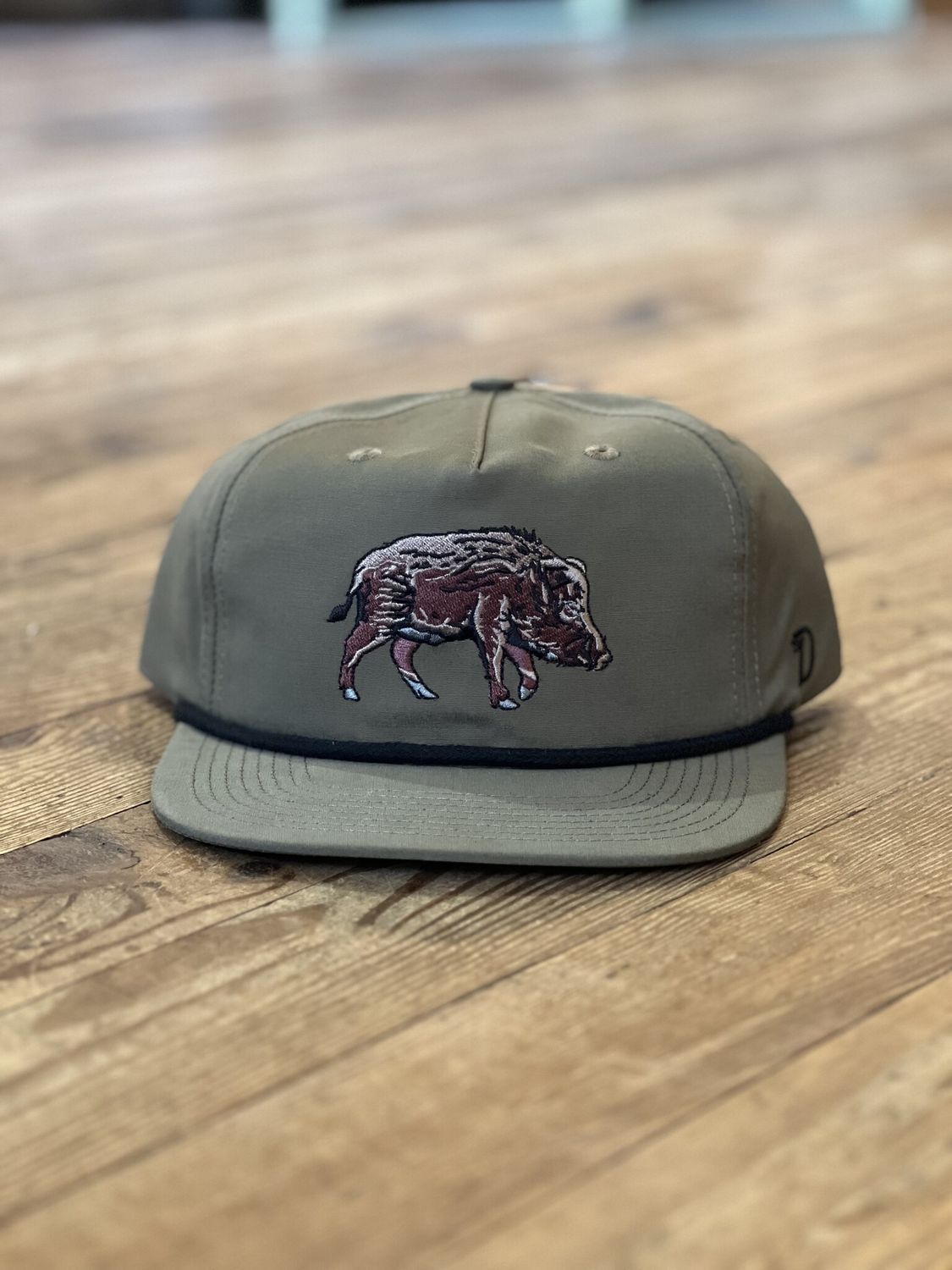 Duck Camp Hog Hat Military Green