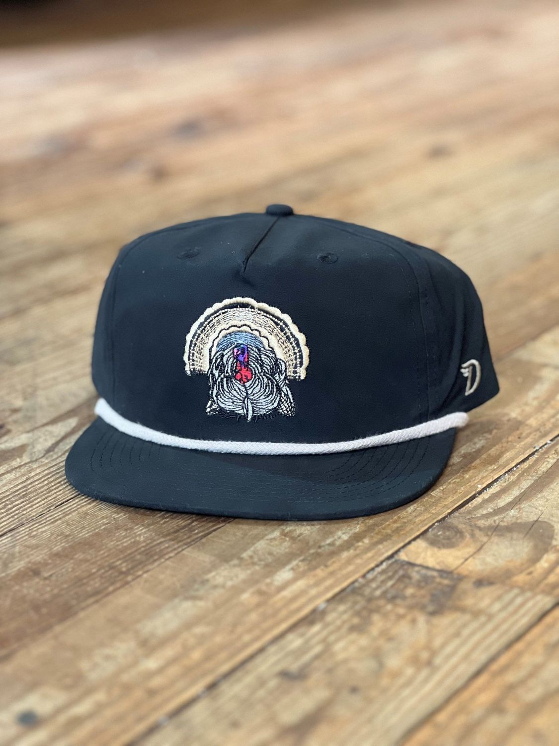 Duck Camp Turkey White Rope Hat